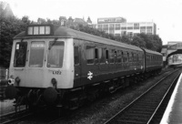 Class 121 DMU at West Ealing