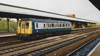 Class 121 DMU at Leamington Spa