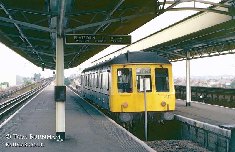 Class 121 DMU at Greenford