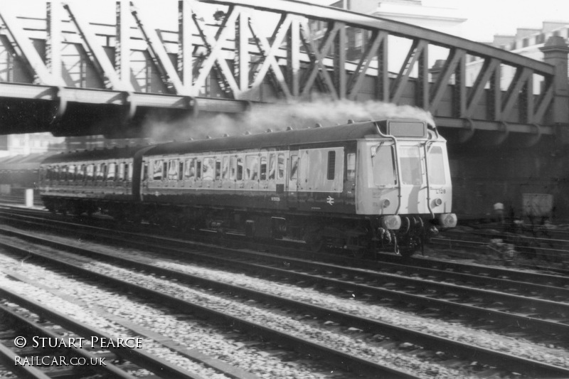 Class 121 DMU at London Paddington