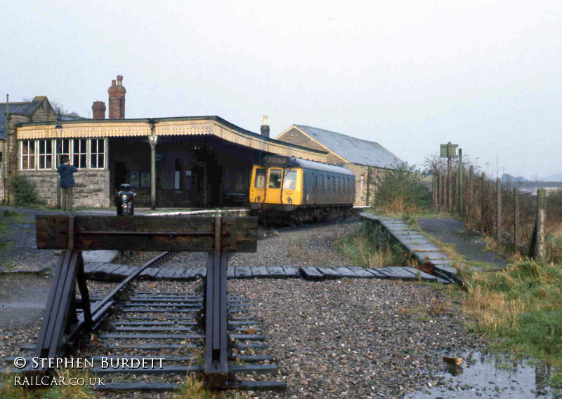 Class 121 DMU at Bridport