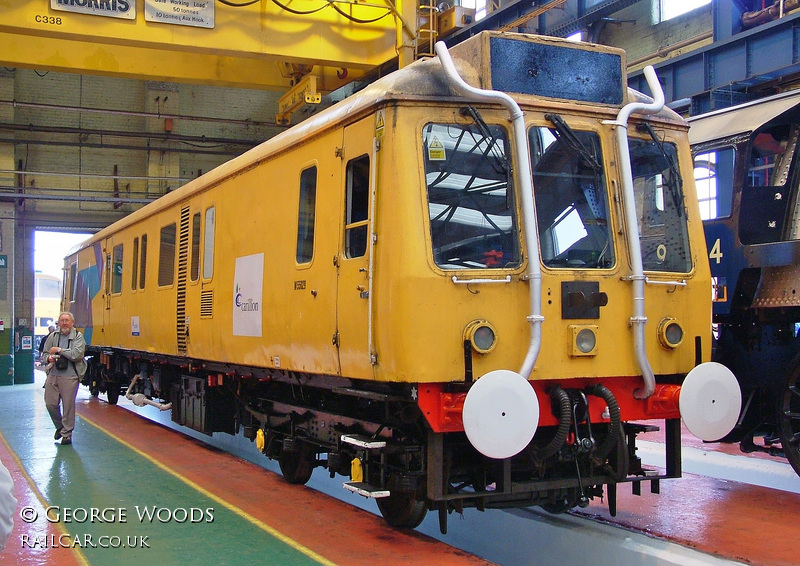 Class 121 DMU at Crewe Works