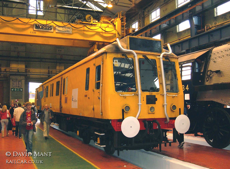 Class 121 DMU at Crewe Works