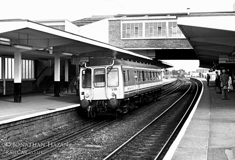 Class 121 DMU at Banbury