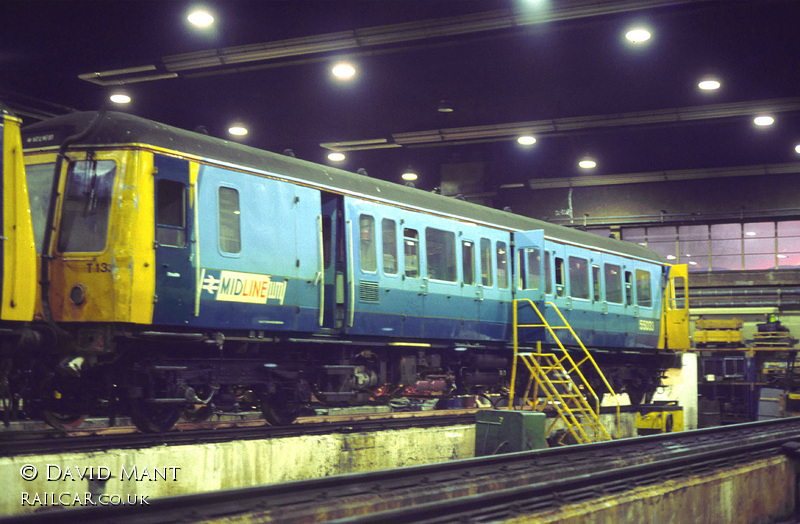 Class 121 DMU at Tyseley Depot