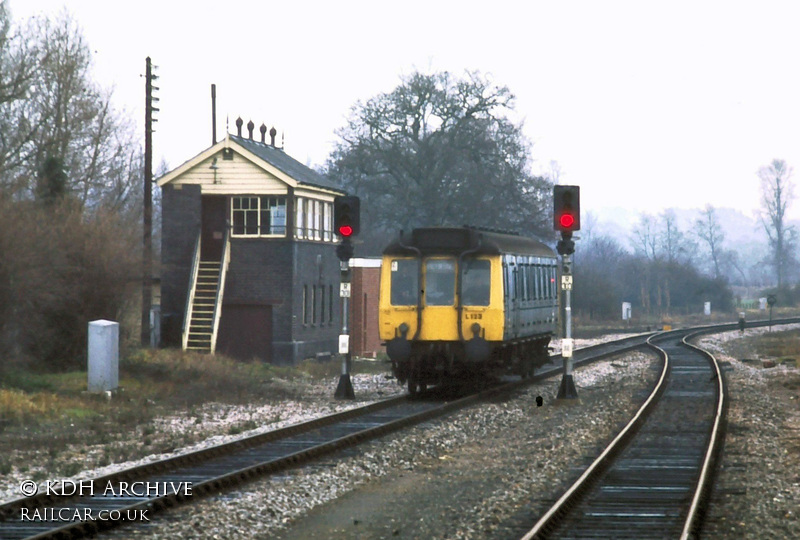 Class 121 DMU at Henley