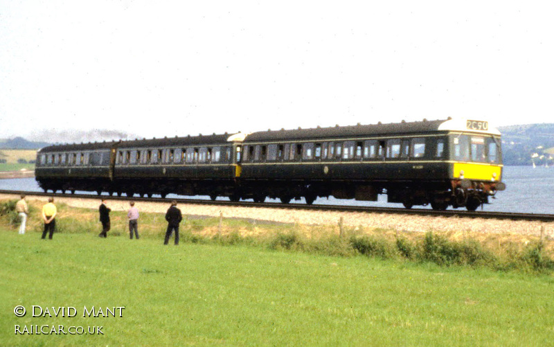 Class 121 DMU at Newton Abbot