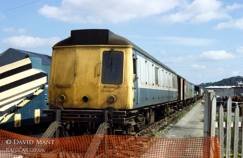 Class 121 DMU at Laira depot