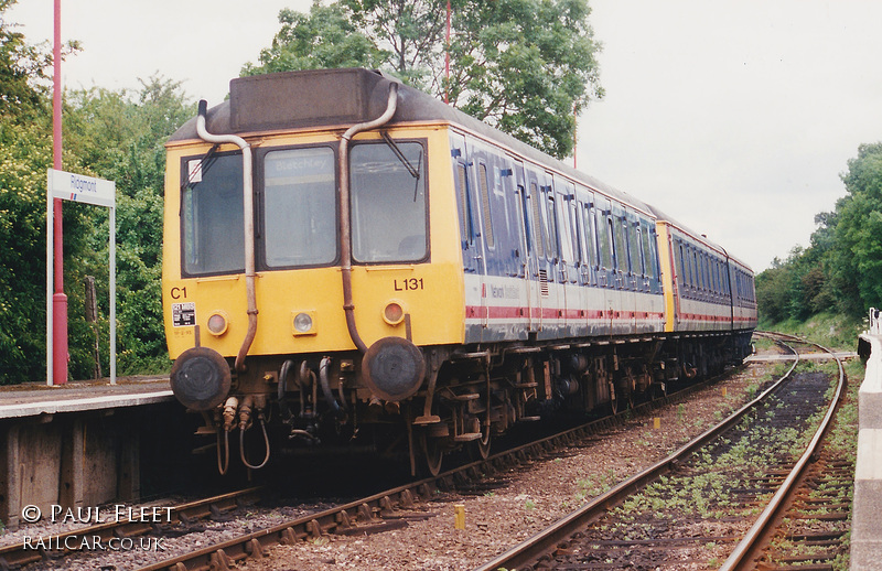 Class 121 DMU at Ridgmont