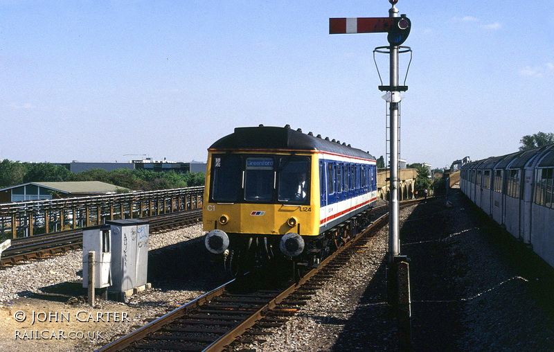 Class 121 DMU at Greenford