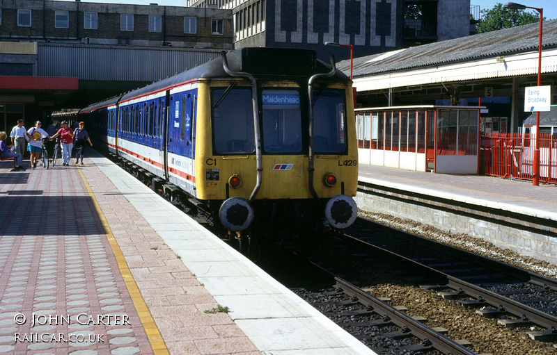 Class 121 DMU at Ealing Broadway