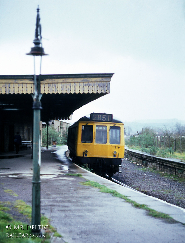 Class 121 DMU at Bridport