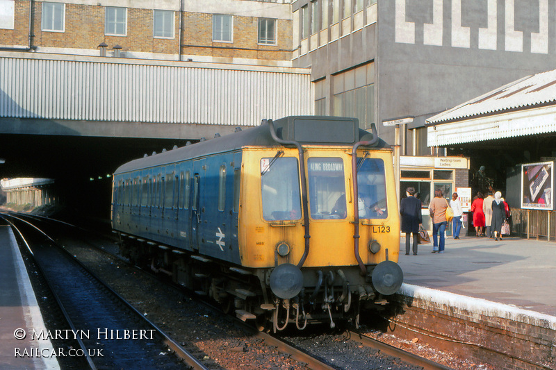 Class 121 DMU at Ealing Broadway