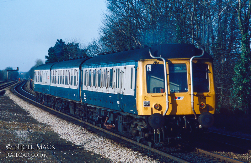 Class 121 DMU at Taplow