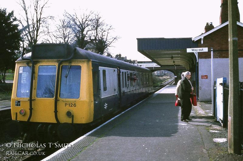 Class 121 DMU at Redland