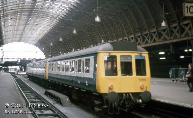 Class 121 DMU at London Paddington