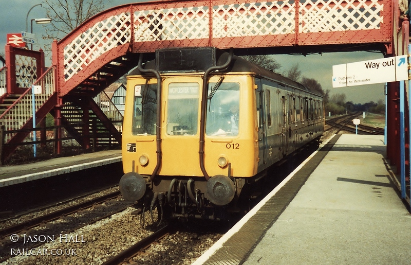 Class 121 DMU at Barnt Green