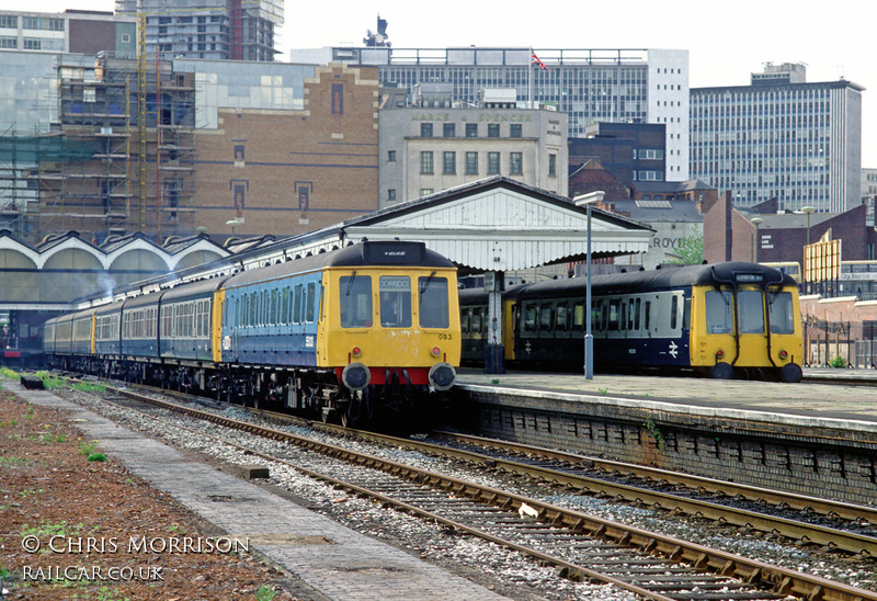 Class 121 DMU at Birmingham Moor Street