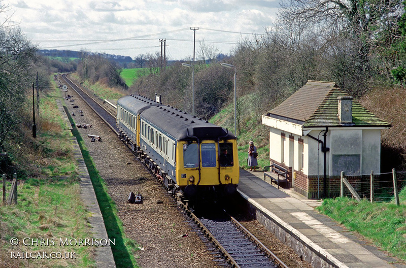 Class 121 DMU at Claverdon