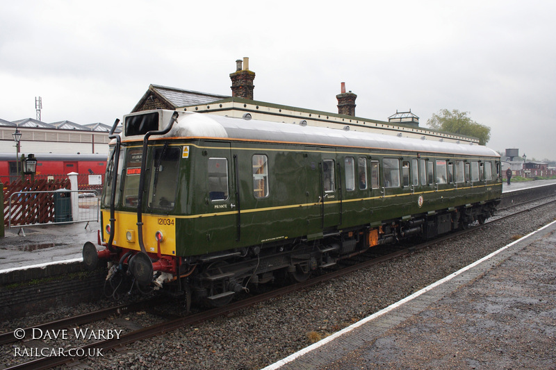 Class 121 DMU at Quainton Road