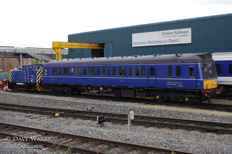 Class 121 DMU at Aylesbury depot