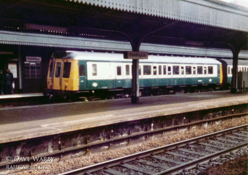 Class 121 DMU at London Paddington