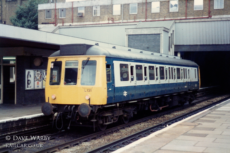 Class 121 DMU at Ealing Broadway