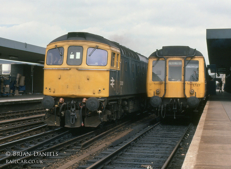 Class 121 DMU at Oxford