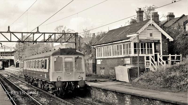 Class 121 DMU at Woodgrange Park