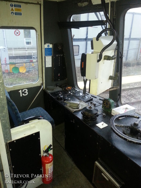 Class 121 DMU at Eastcroft depot Nottingham