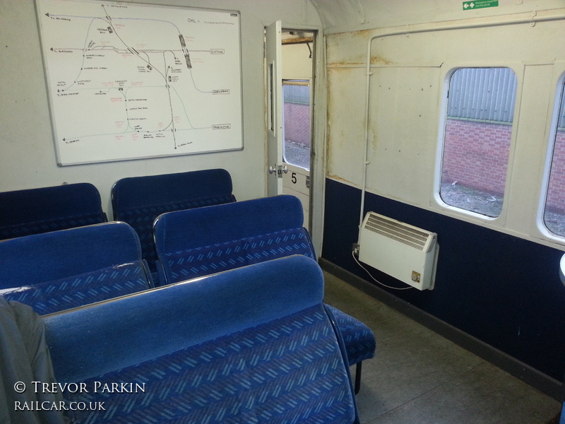 Class 121 DMU at Eastcroft depot Nottingham