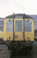 Class 122 DMU at Eastfield depot