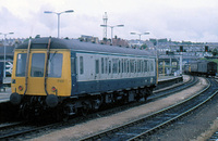 Class 122 DMU at Plymouth