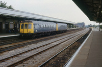 Class 122 DMU at Leamington