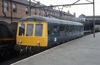 Class 122 DMU at Guide Bridge