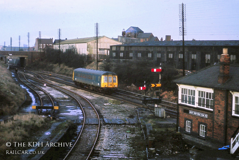 Class 122 DMU at Langley Green