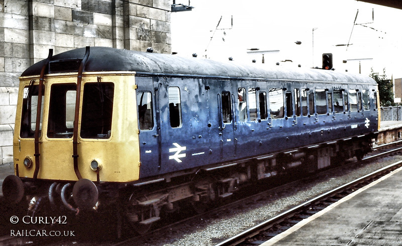 Class 122 DMU at Carlisle