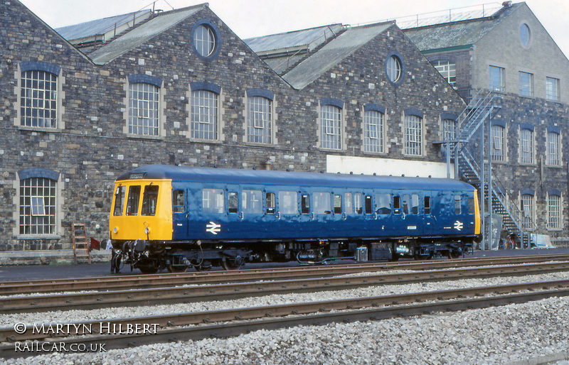 Class 122 DMU at Swindon Works