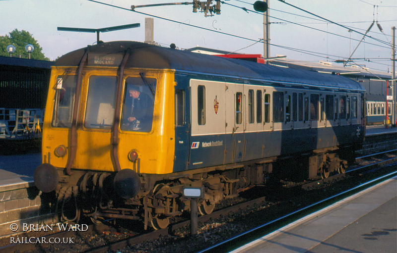 Class 122 DMU at Bedford