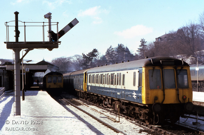 Class 122 DMU at Buxton