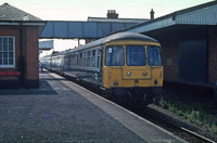 Class 124 DMU at Barnetby