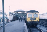 Class 126 DMU at Stranraer Harbour