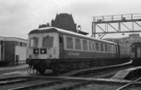 Class 126 DMU at Kyle Street Sidings, Ayr