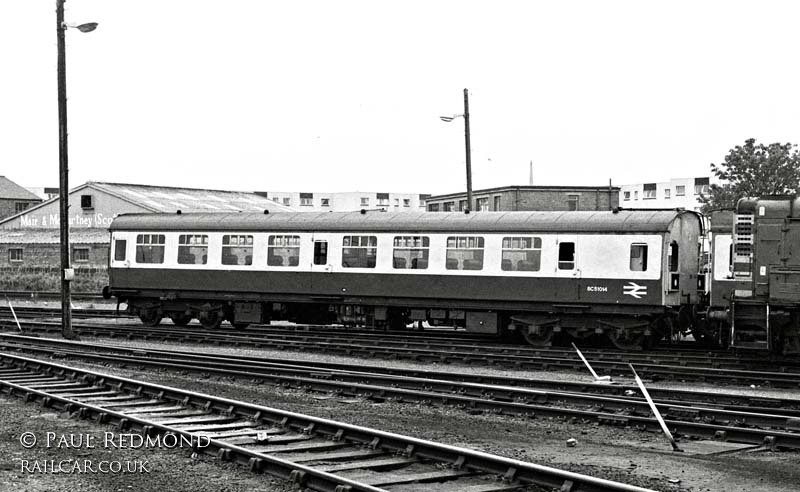 Class 126 DMU at Ayr depot