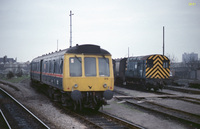 Class 127 DMU at Cardiff Riverside