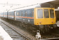 Class 127 DMU at Northampton