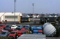 Class 127 DMU at Cardiff Canton depot