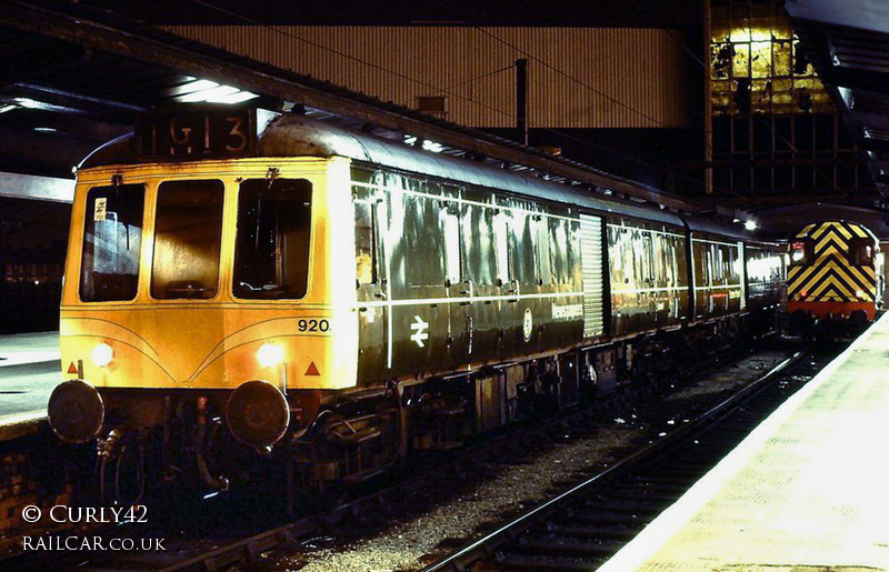 Class 127 DMU at Preston