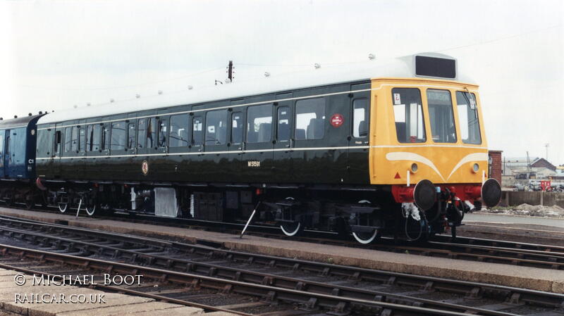 Class 127 DMU at Derby Etches Park