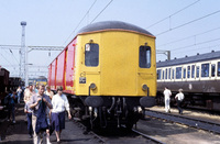 Class 128 DMU at Bescot depot